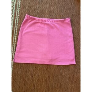 Caren Sport Pink Mini Skort Size XXL